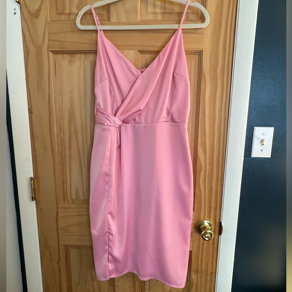 Pink Midi Dress